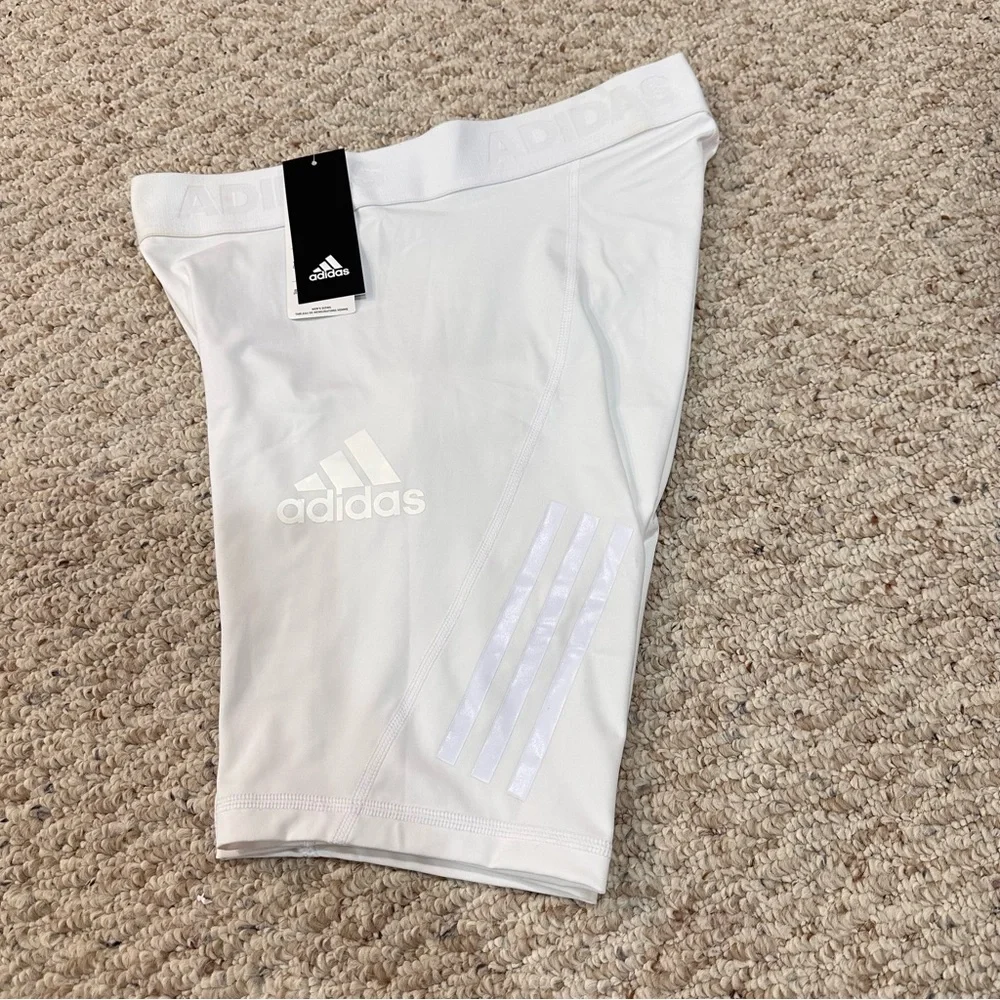 Men’s White Adidas Tights